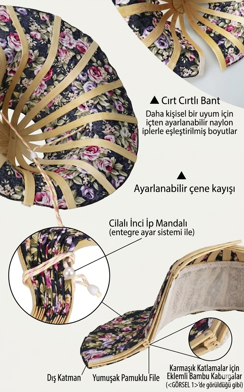 Cintiro™ Yelpaze Şapka